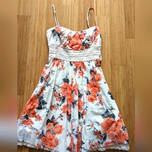 Floral print sundress